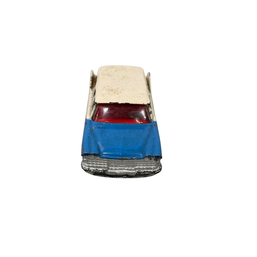 Vintage Corgi Toys Plymouth Sports Suburban US Mail Diecast Car Blue‎ White 4in